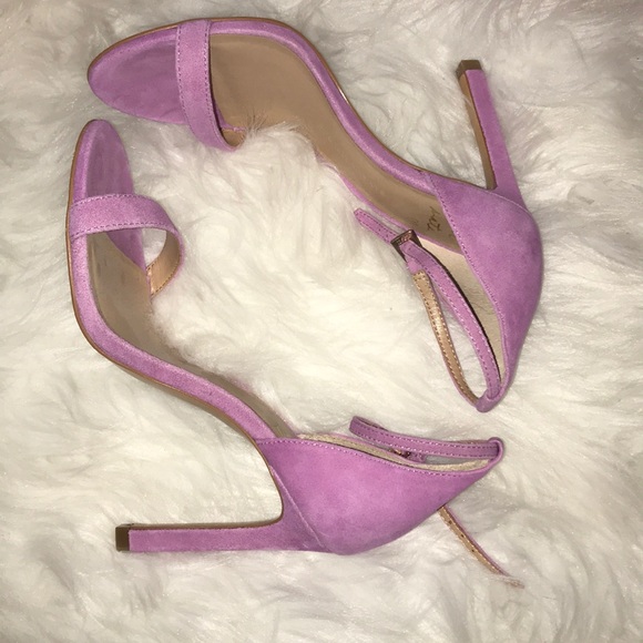Banana Republic lilac suede sandals size 6 - Picture 4 of 6